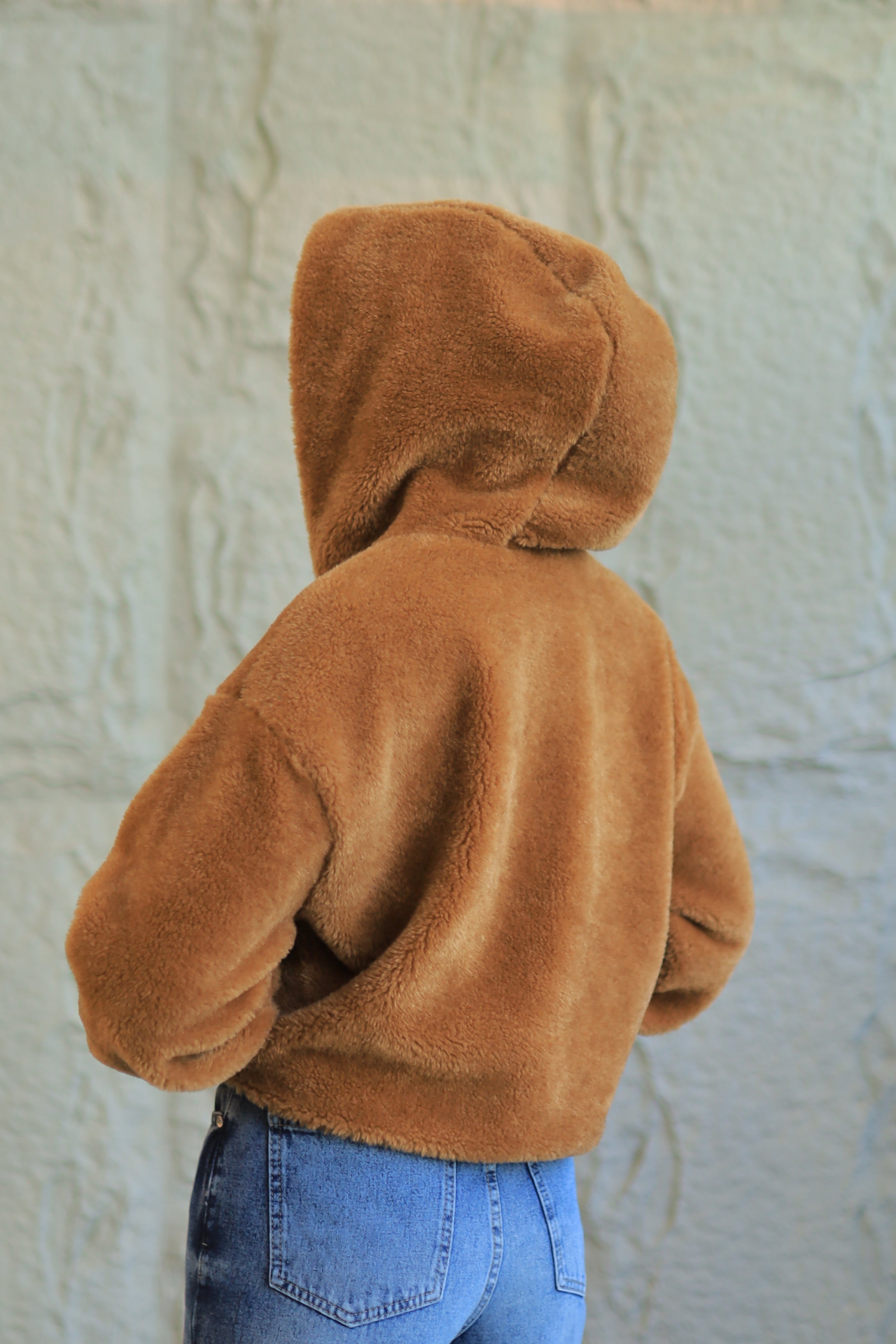 Cozy Teddy Bomber Jacket