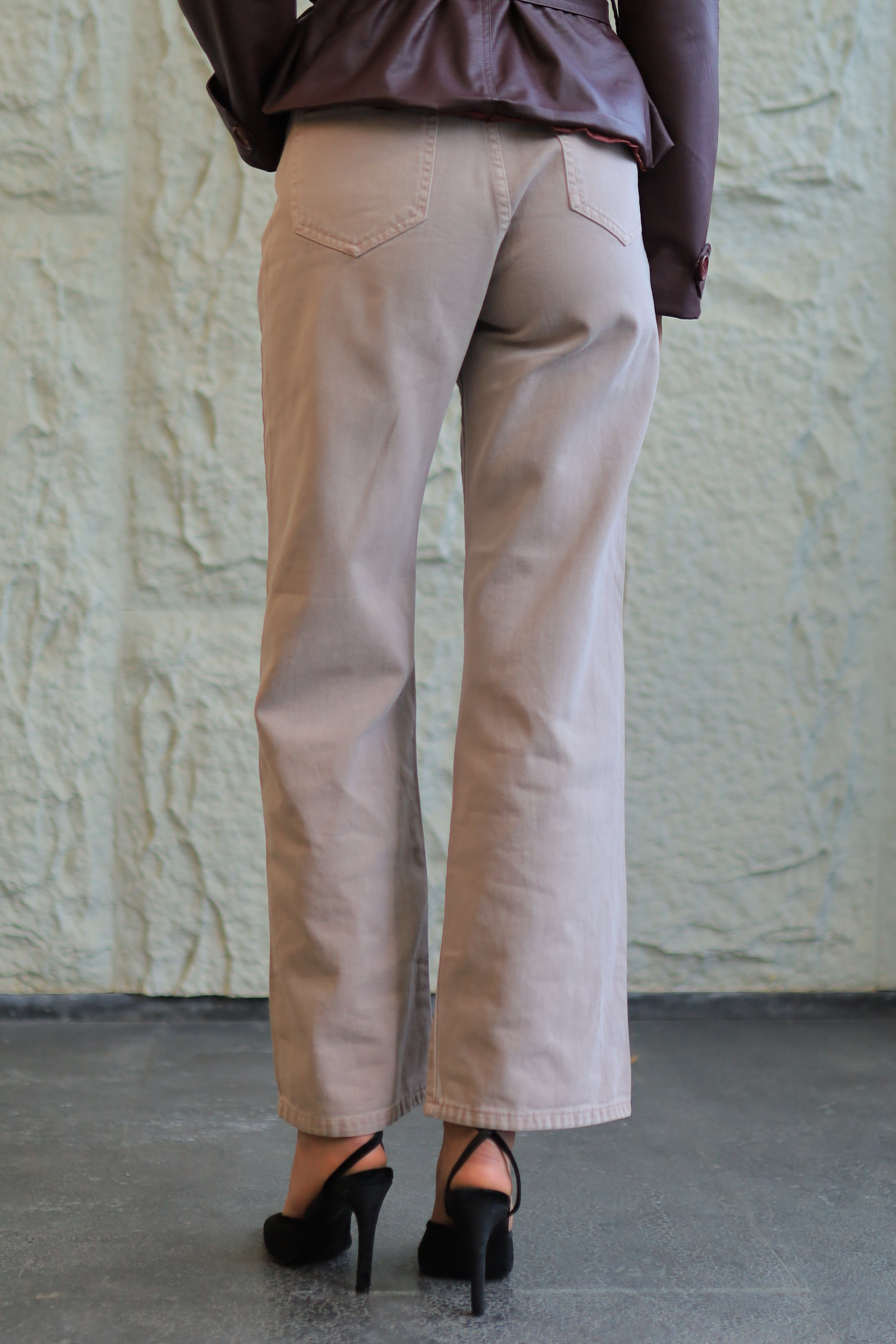 LIGHT MOCHA STRAIGHT DENIM
