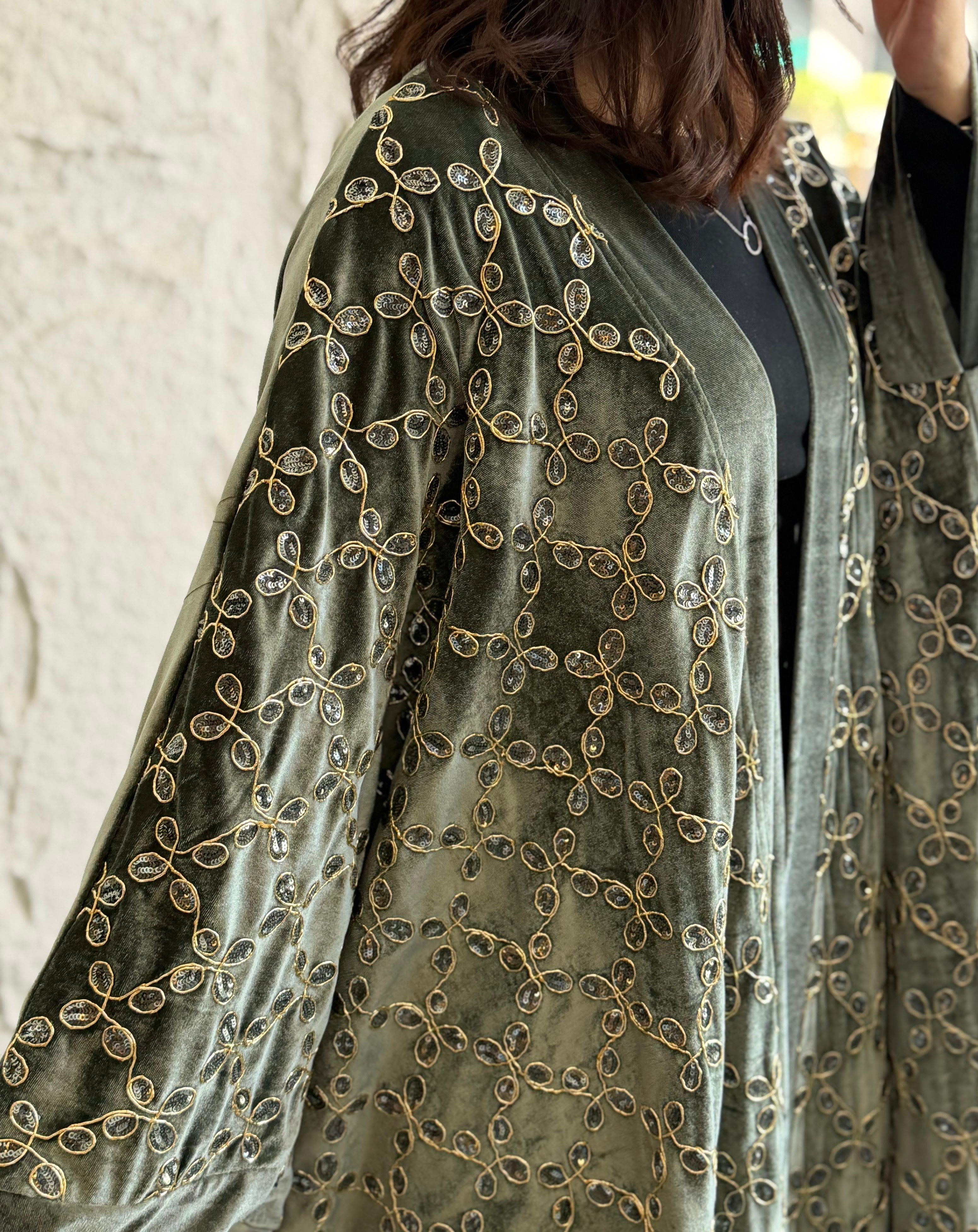 Flower pattern Cardigan