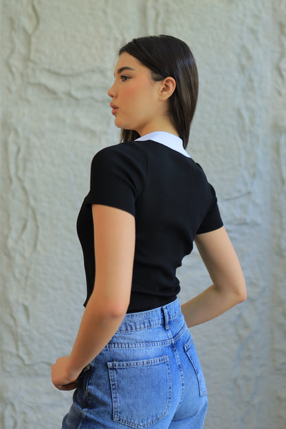 MONOCHROME CLASSIC KNIT POLO