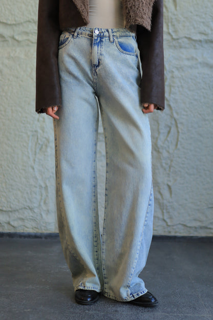 VINTAGE FADE STRAIGHT JEANS