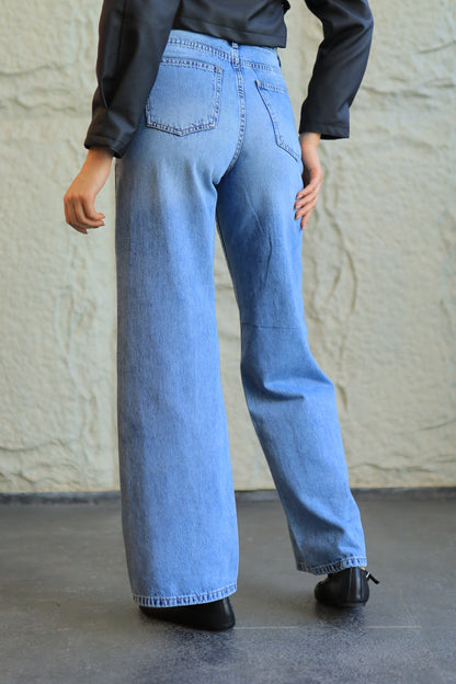 STARDUST STUDDED DENIM JEANS