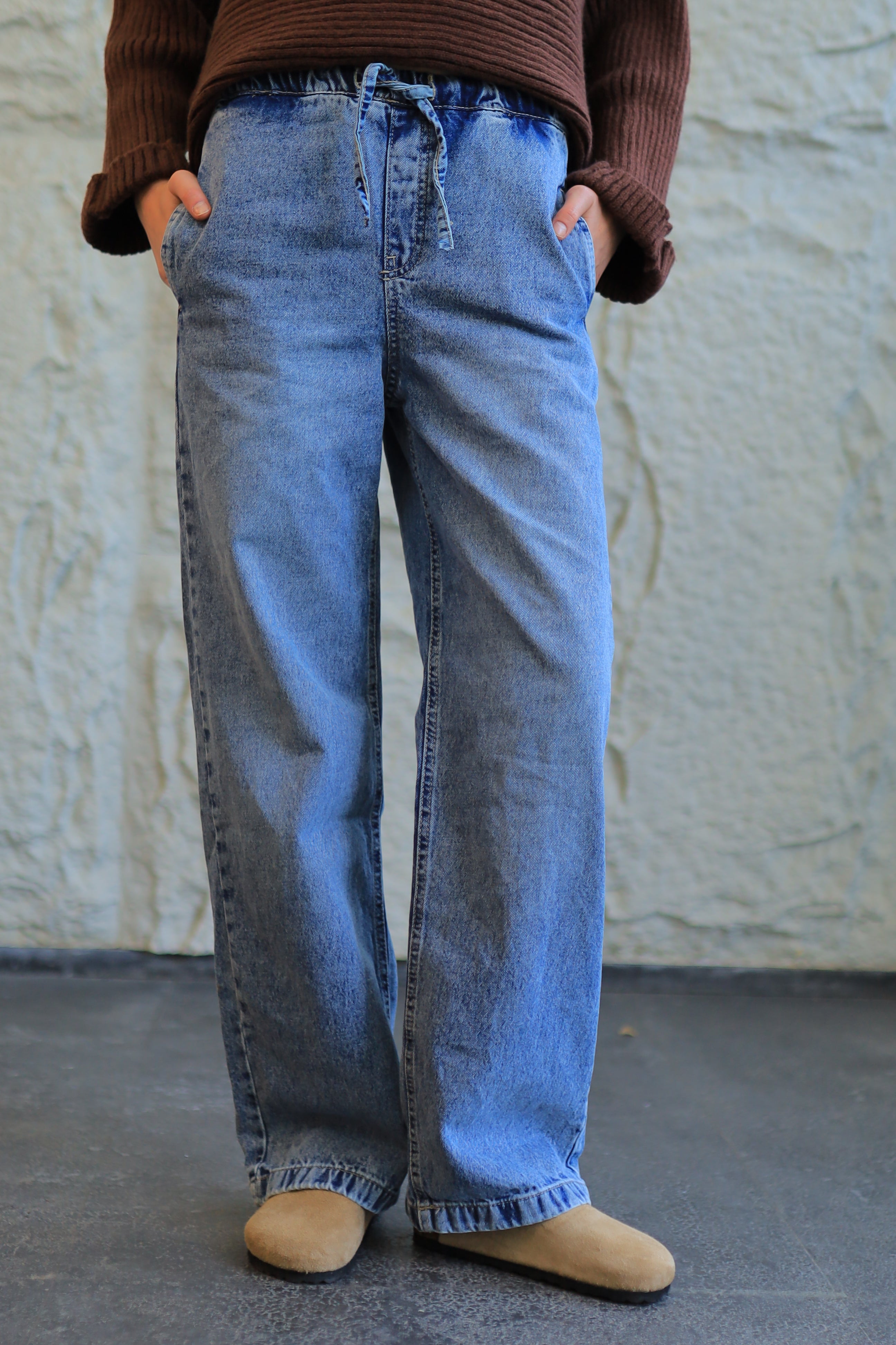 Relaxed Fit Denim Pants