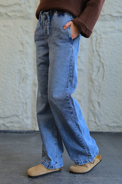 Relaxed Fit Denim Pants