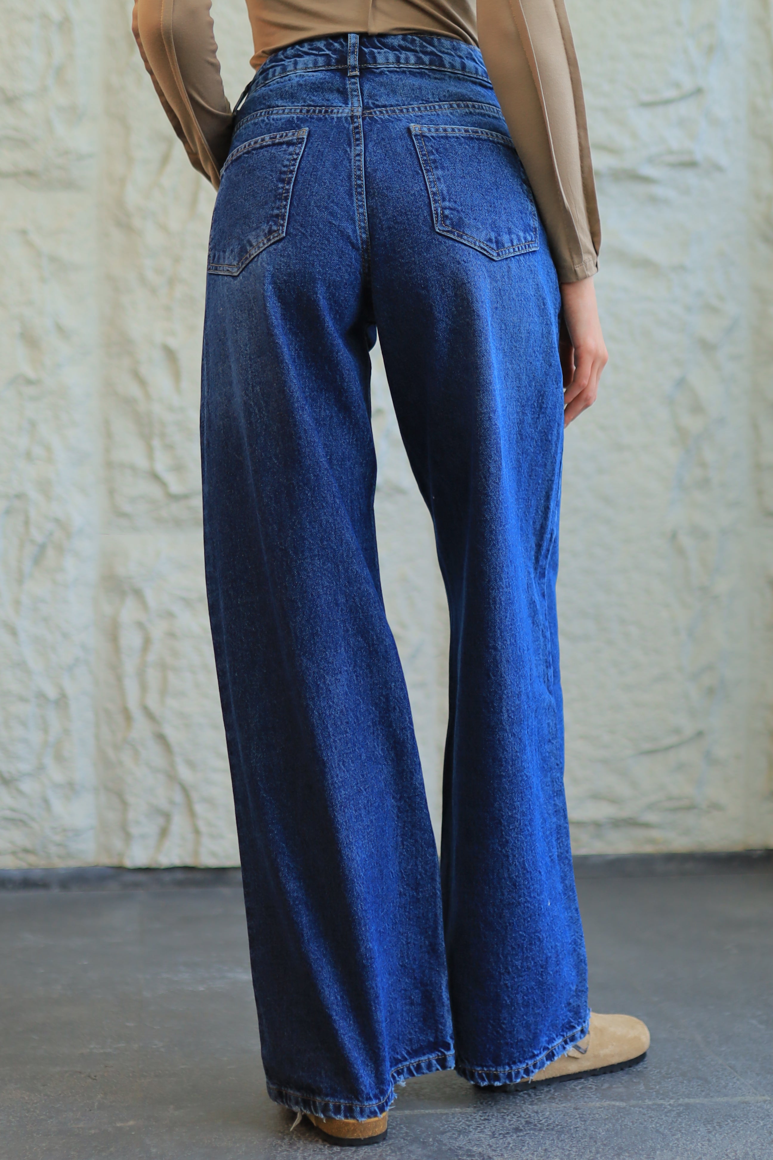 Deep Blue Relaxed Denim - StraightLeg Fit